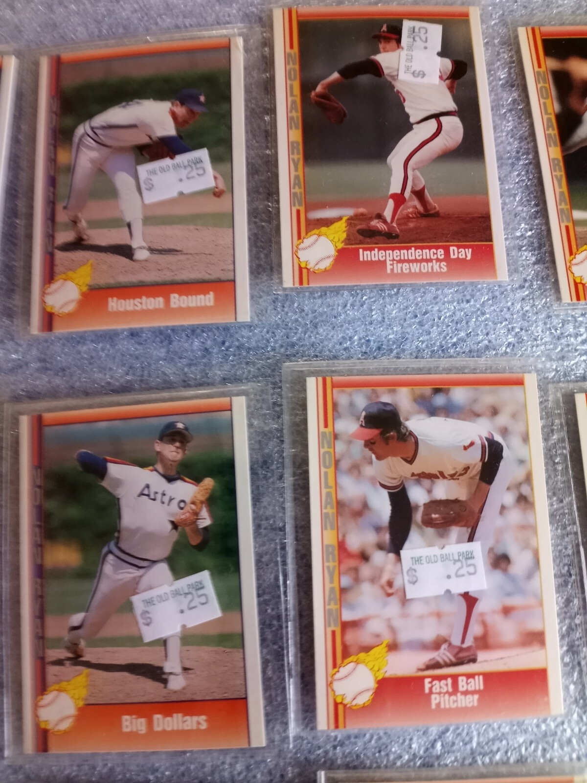 1991 Pacific Nolan Ryan Texas Express Singles You pick your cards