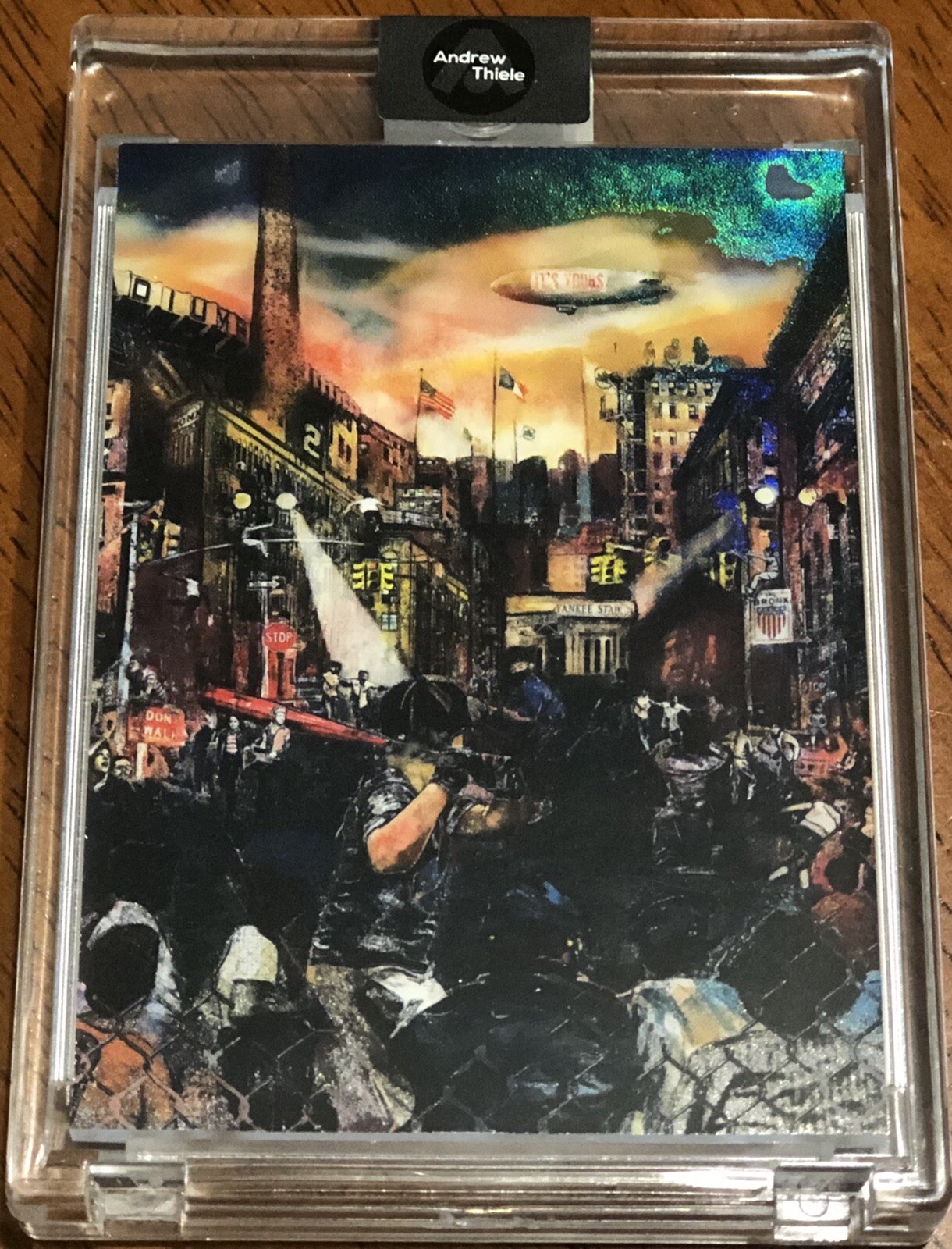 Topps PROJECT 2020 NEW YORK HERITAGE – Artist Card By ANDREW THIELE – RARE!