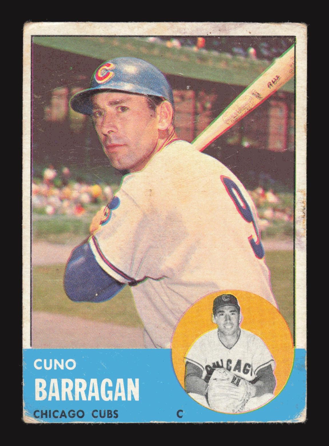 Cuno Barragan 1963 Topps #557 TYW7