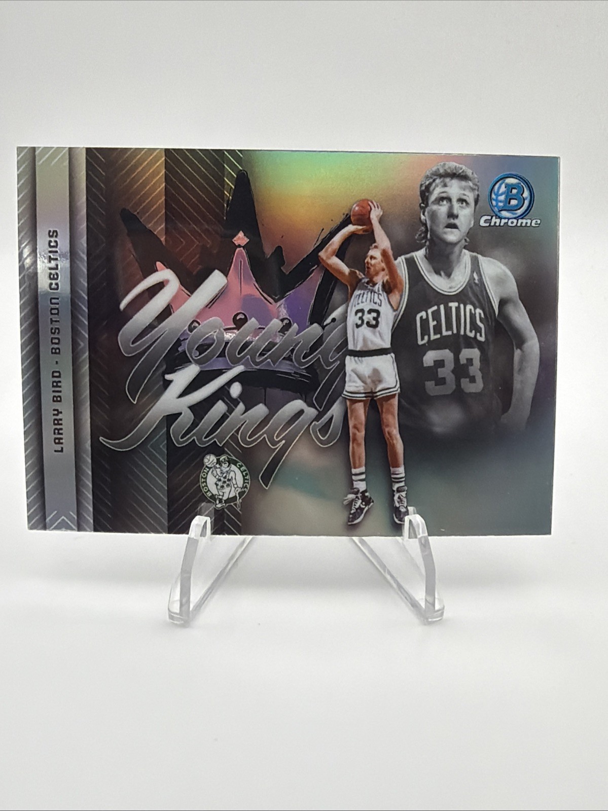2025-26 Bowman Chrome Young Kings Larry Bird #YK-17 Refractor