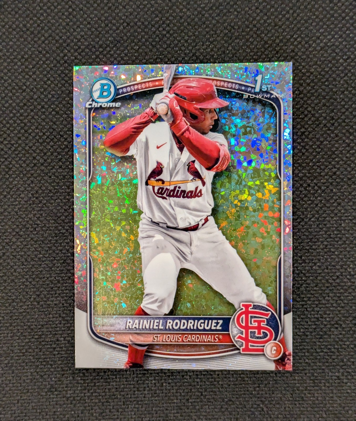 Rainiel Rodriguez 2025 1st Bowman Chrome #BCP-200 Mini Diamond Refractor