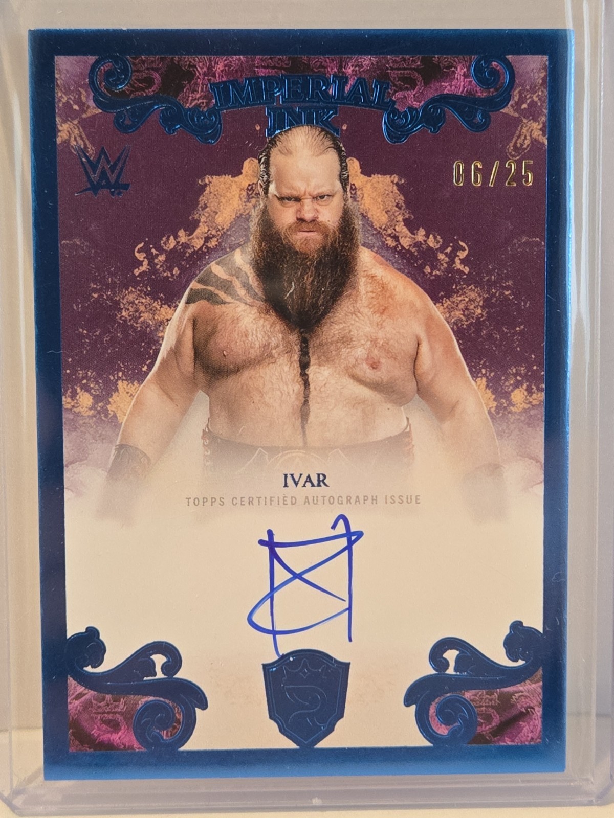 2025 Topps Royalty Imperial Ink Ivar /25