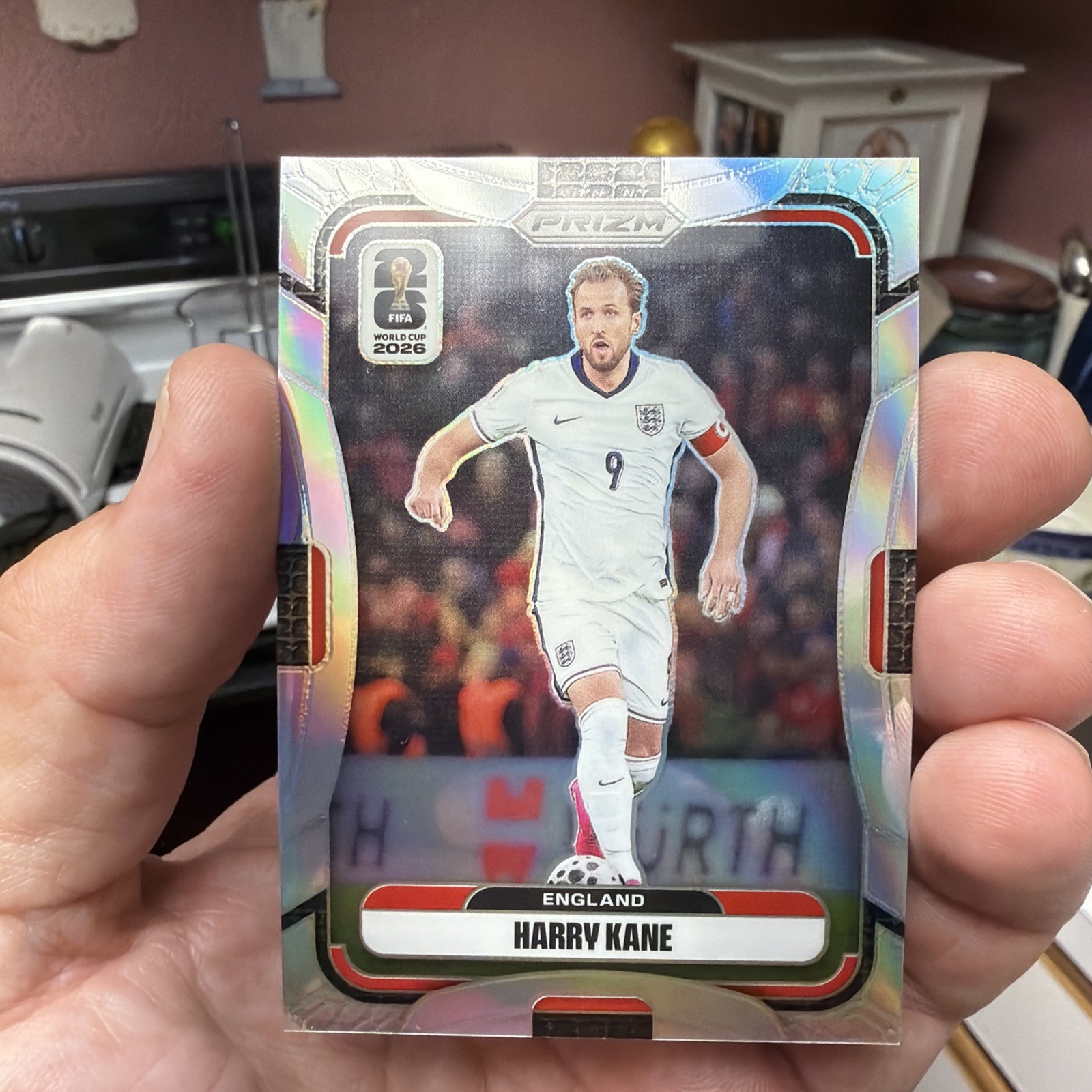 Harry Kane 2026 Panini Prizm World Cup Silver Prizm #109 England