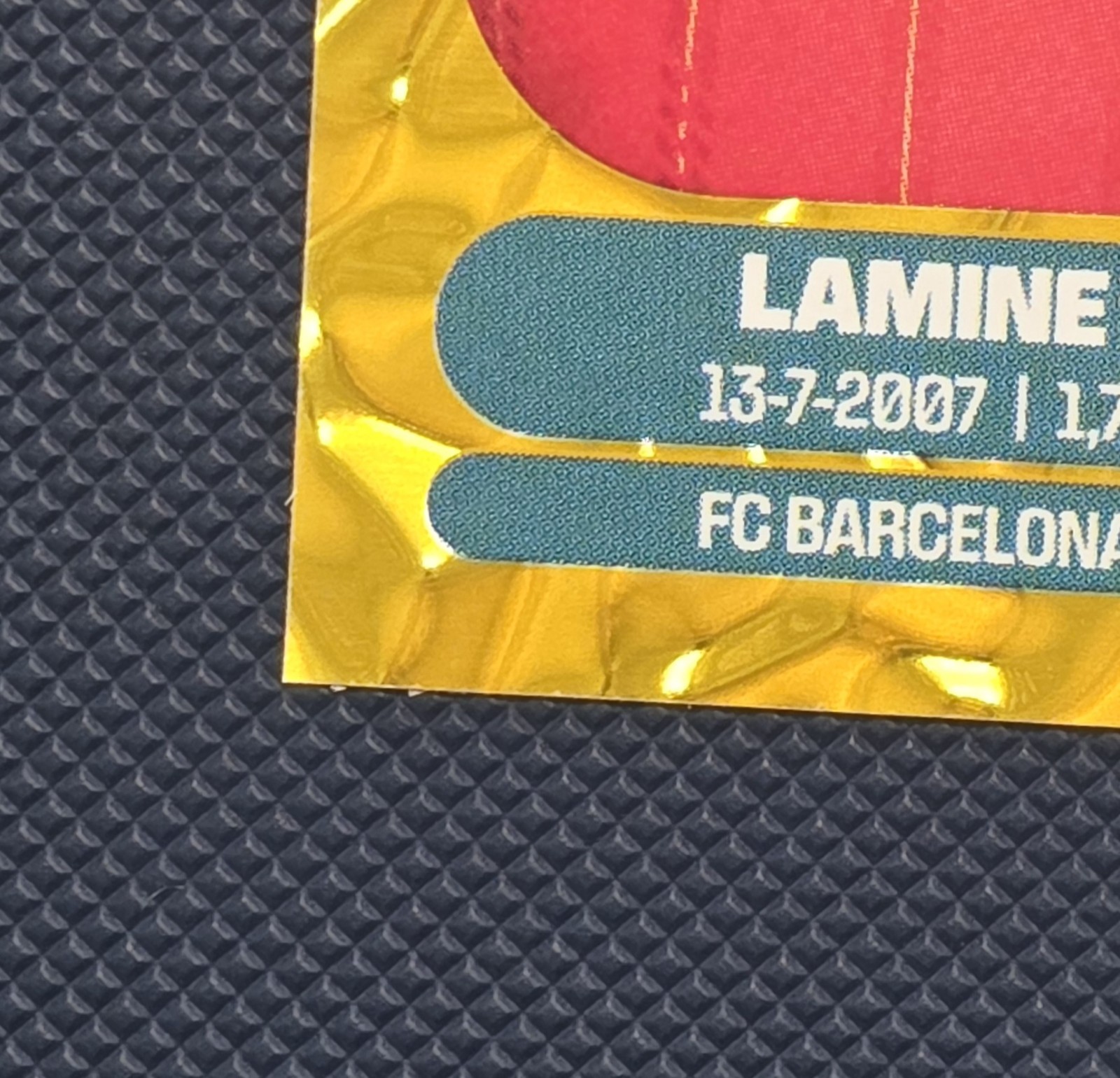 2026 Panini FIFA World Cup LAMINE YAMAL Gold Crumple ESP15 Spain Rare