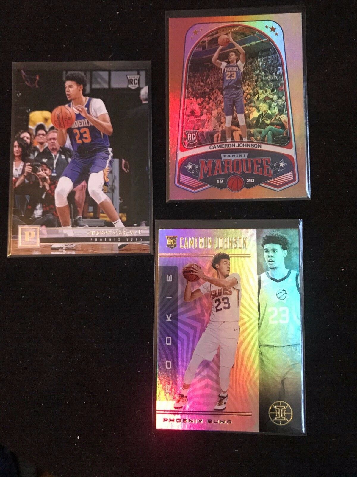 CAMERON JOHNSON ROOKIE LOT OF 3 – SEE PIC! BUYER GETS ALL 3 CARDS IN PIC!