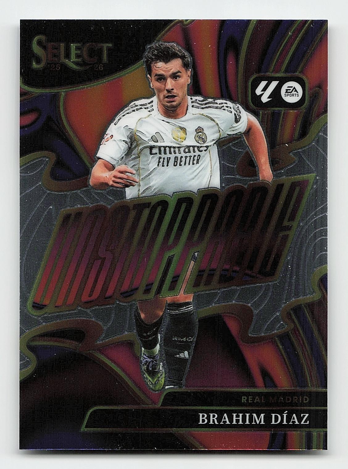 2025-26 Panini Select La Liga #15 Brahim Diaz Unstoppable