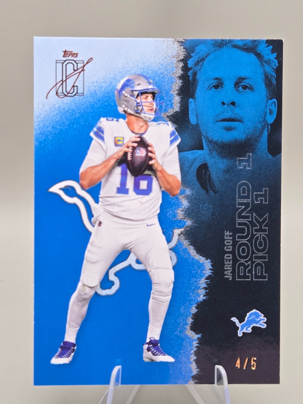 2025 Topps Signature Class Jared Goff 4/5 Detroit Lions 🤯🔥