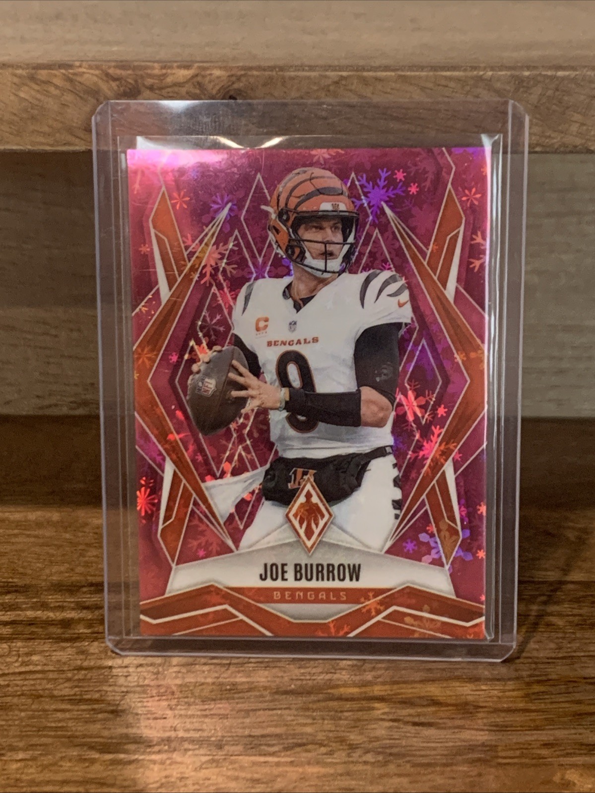 2025 Panini Phoenix – Joe Burrow #30 Pink Winter /299
