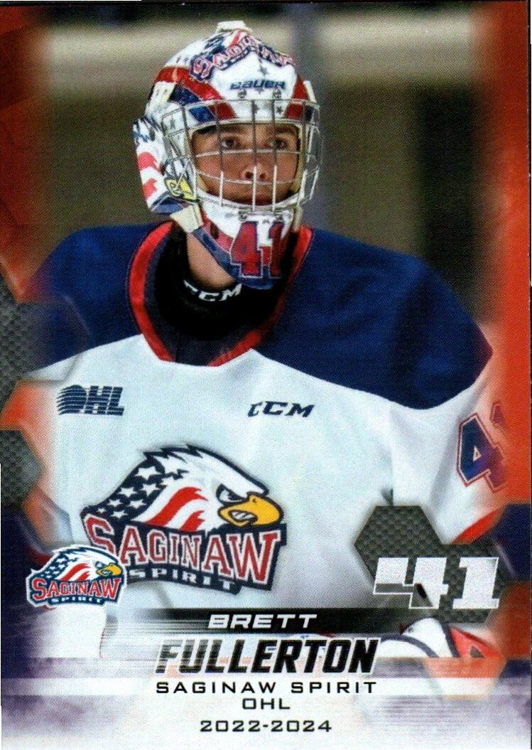 Brett Fullerton 2022-23 Saginaw Spirit