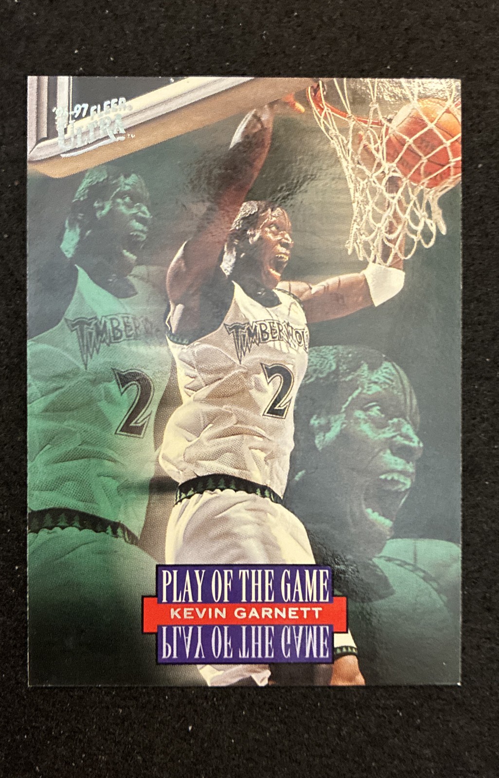 1996-97 Fleer Ultra – Play of the Game Kevin Garnett #290