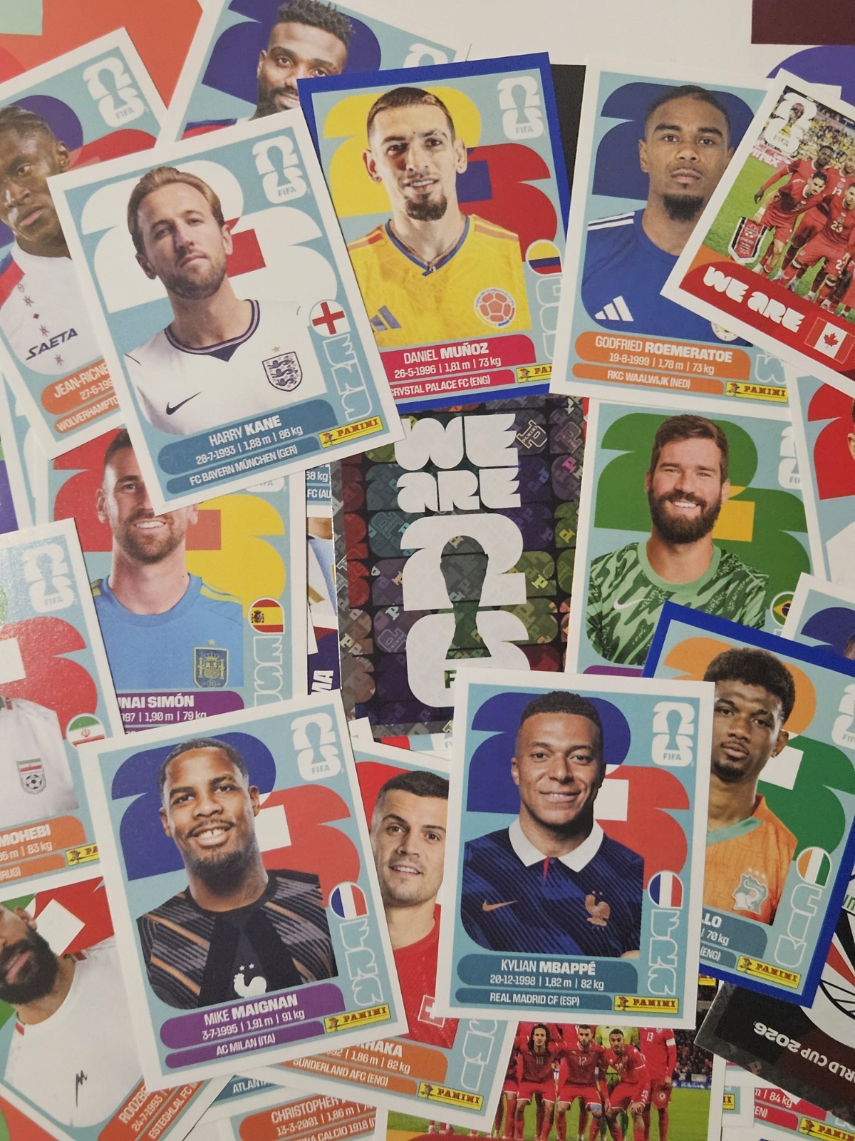 Panini FIFA World Cup 2026 Sticker #BEL1 – #NOR20 *PICK YOUR STICKER* US Edition