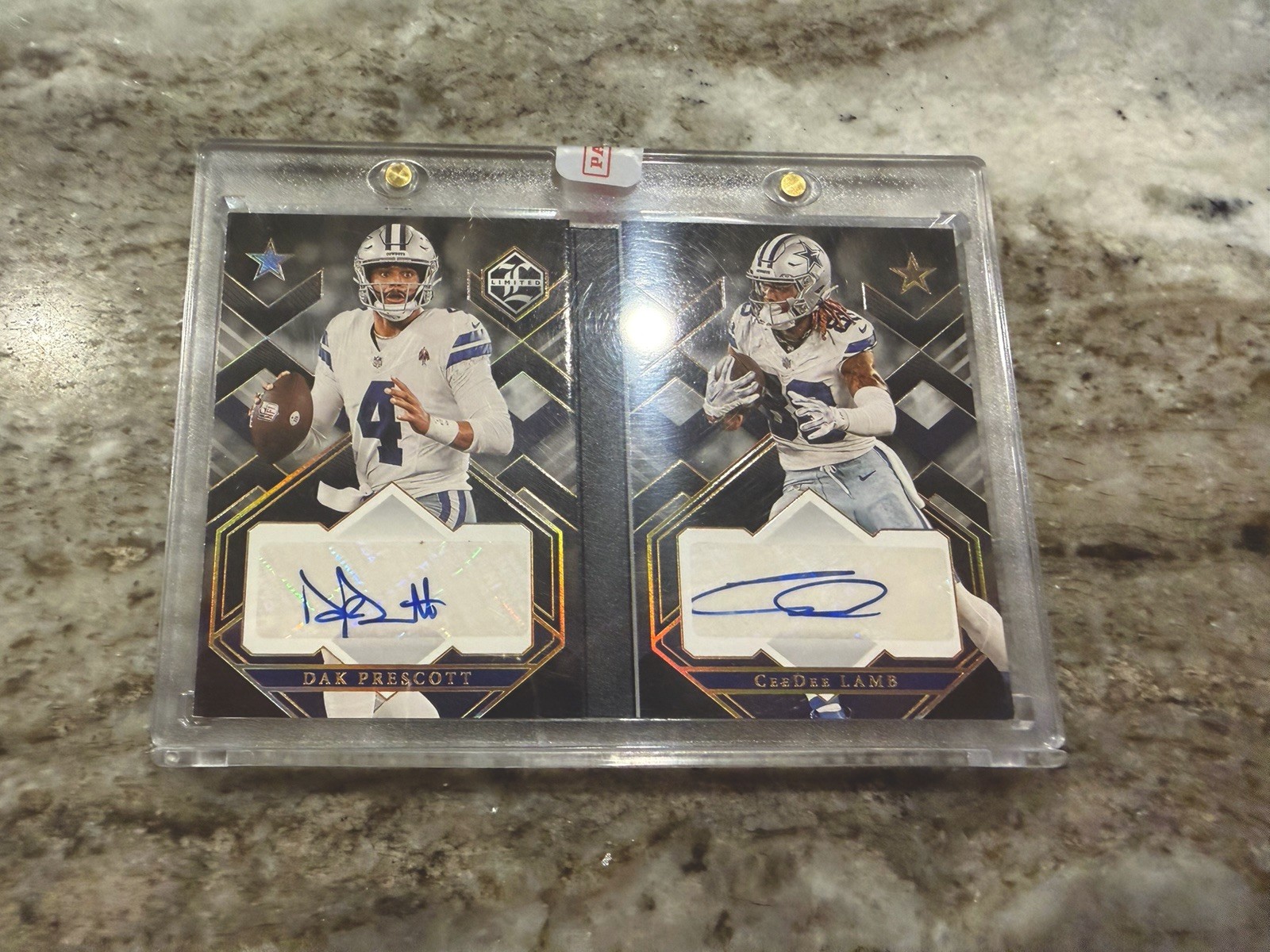 2023 Partnership Duals Booklet AUTO Dak Prescott/ Ceedee Lamb #Pd-PL /49 SEALED