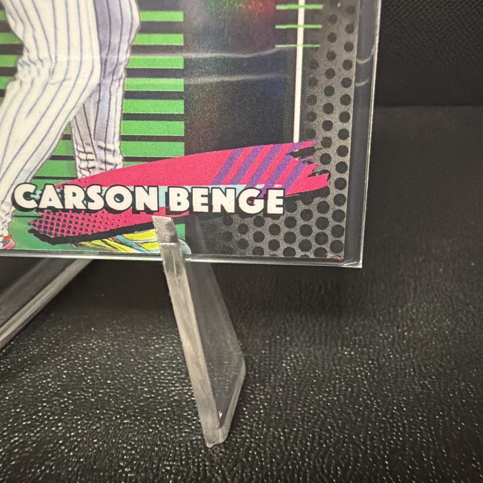 Topps Finest 2026 Carson Benge Rare True Black Refractor /10 RC!! RARE SSP Mets