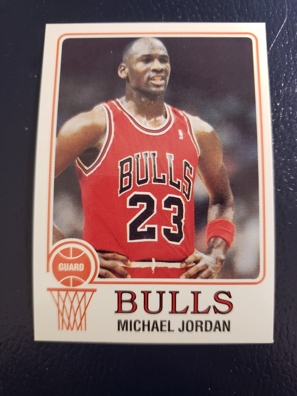 Michael Jordan Chicago Bulls White Border MAGAZINE PRICE GUIDE RARE ODDBALL