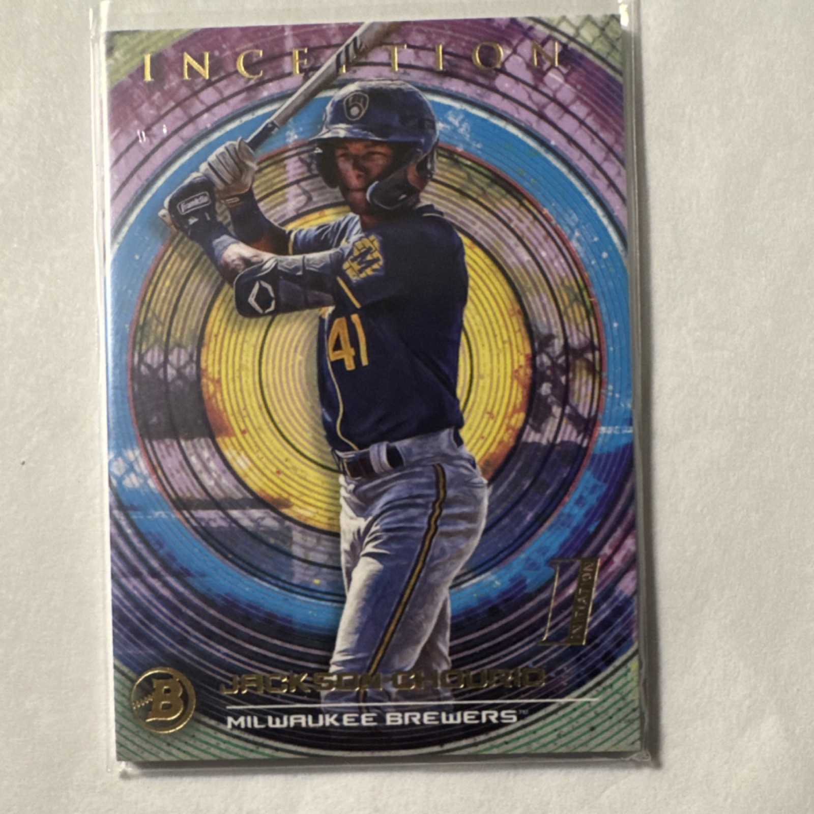 Topps 2022 Bowman Inception Jackson Chourio Milwaukee Brewers #77