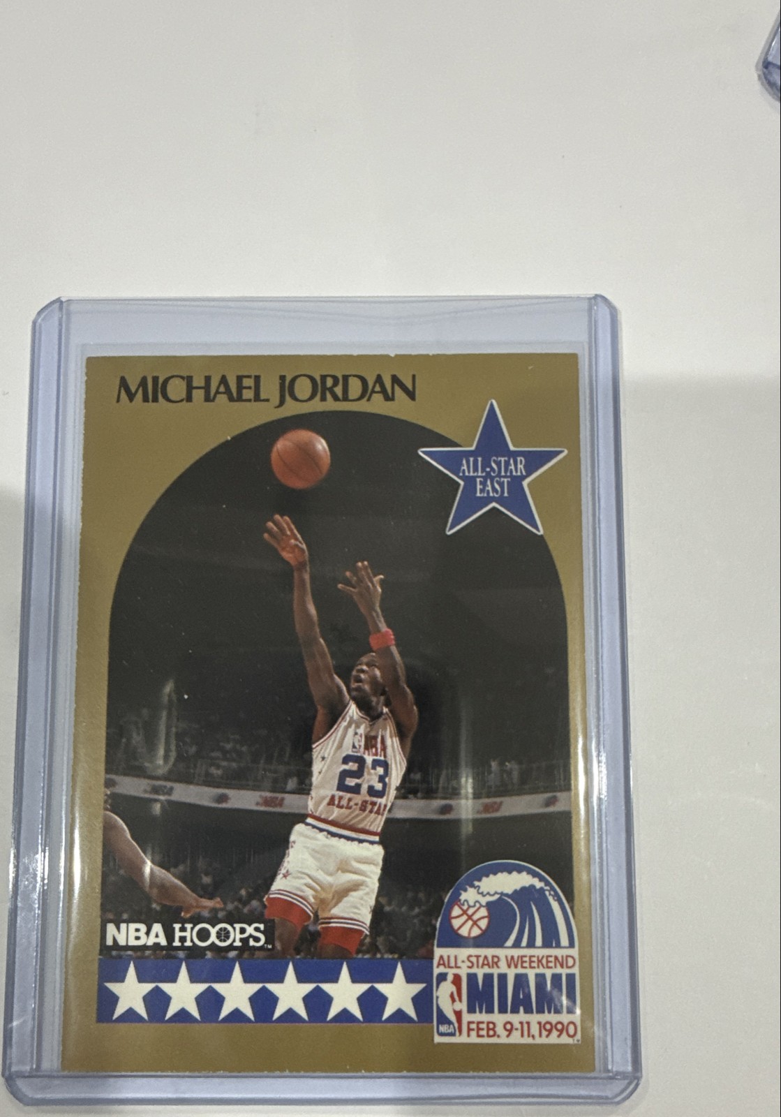 1990-91 NBA Hoops – All-Star Game Michael Jordan #5