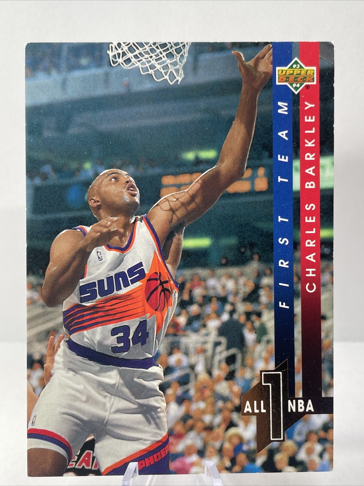 1993-94 Upper Deck All-NBA Charles Barkley Phoenix Suns #AN1 Insert