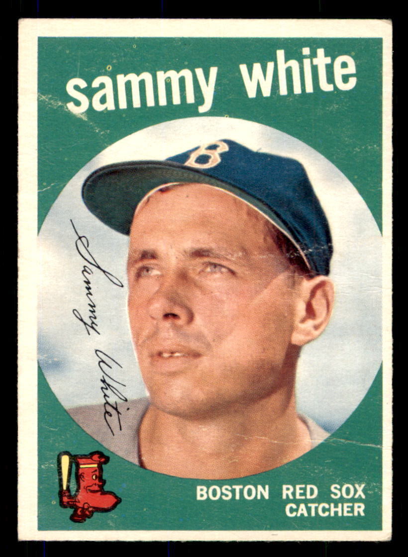1959 Topps Baseball #486 Sammy White PR (Filler) *RC2