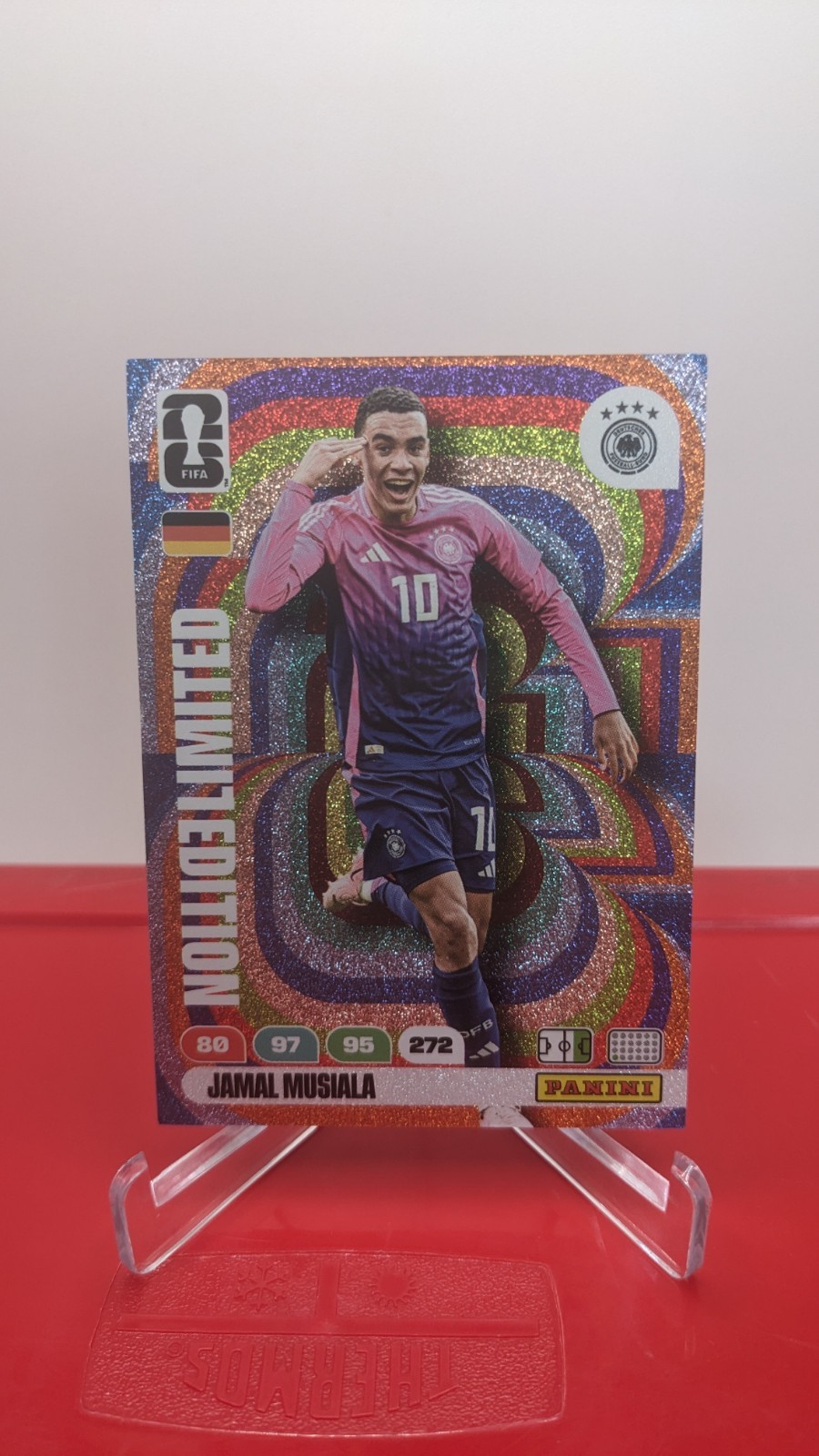 2026 Panini FIFA World Cup Adrenalyn Jamal Musiala Limited Edition Germany NM