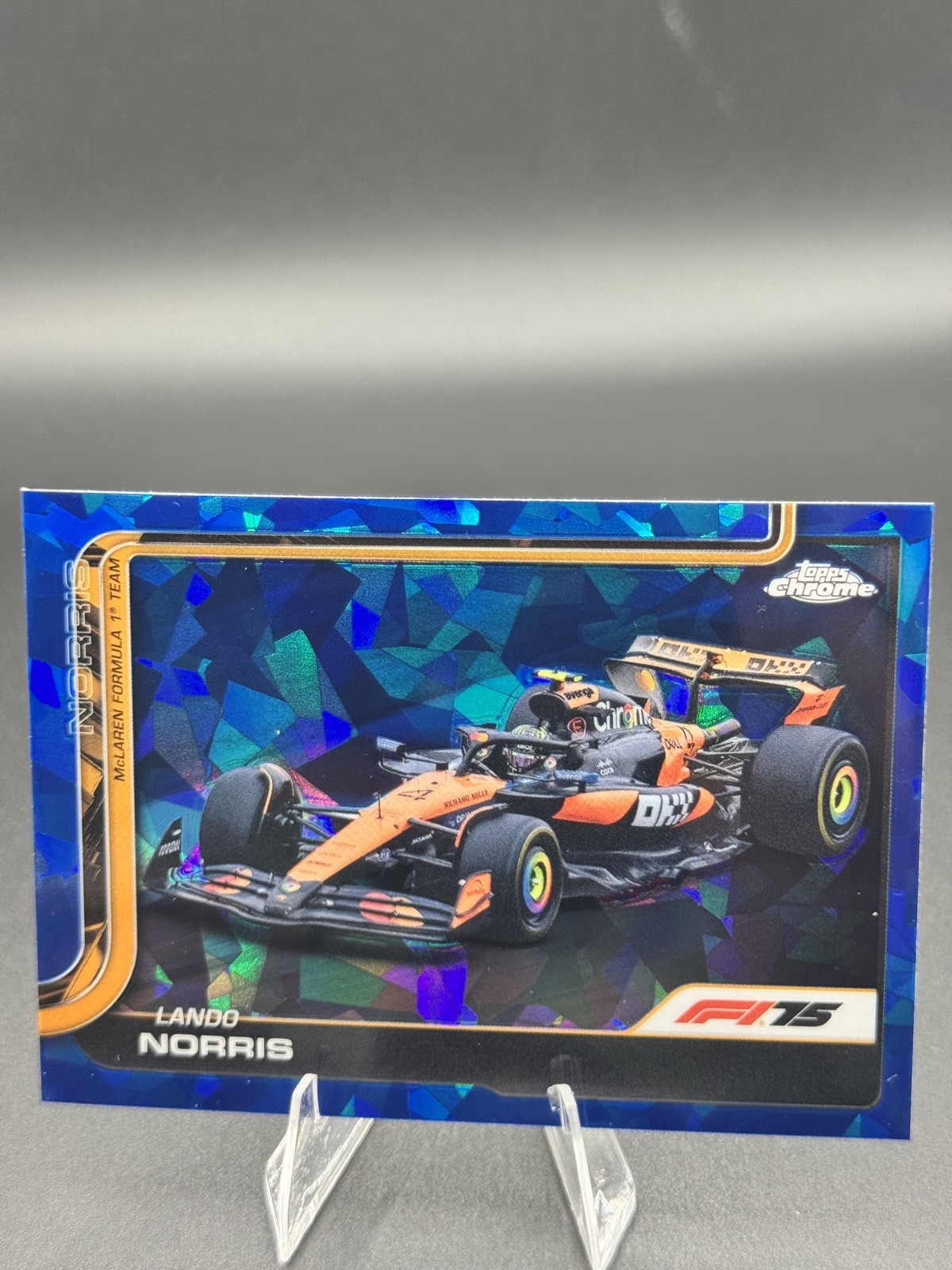 2025 Topps Chrome Sapphire Edition Formula 1 – F1 Cars Lando Norris #77