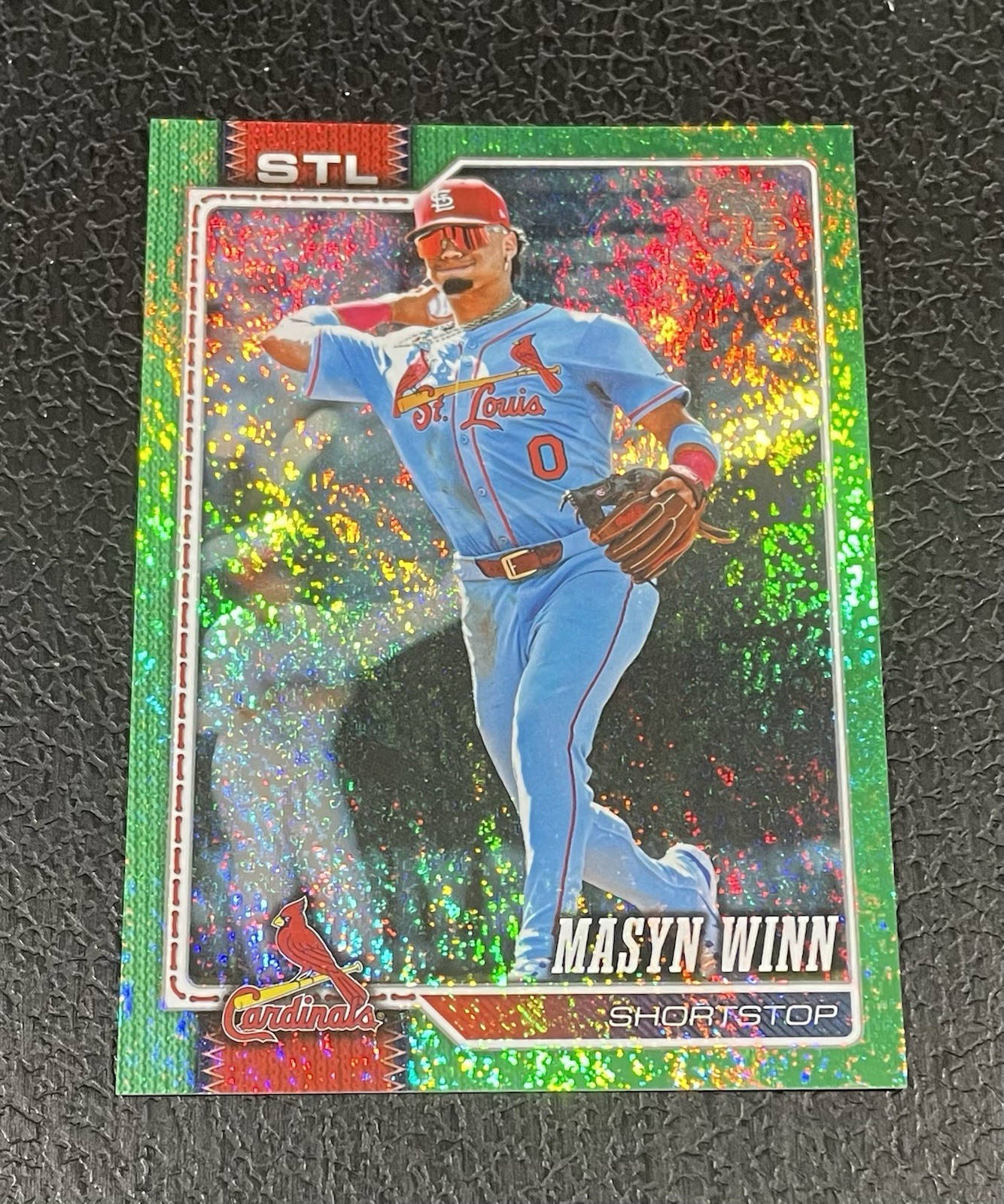 2026 Topps Series 2 – Masyn Winn #526 Green Holo Foil /99