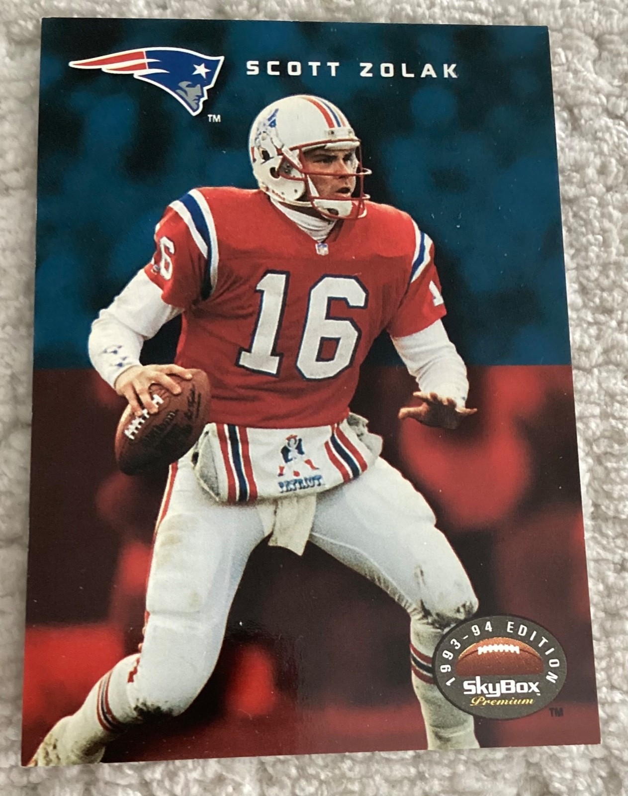 1993 Skybox Premium Scott Zolak #177 NE Patriots