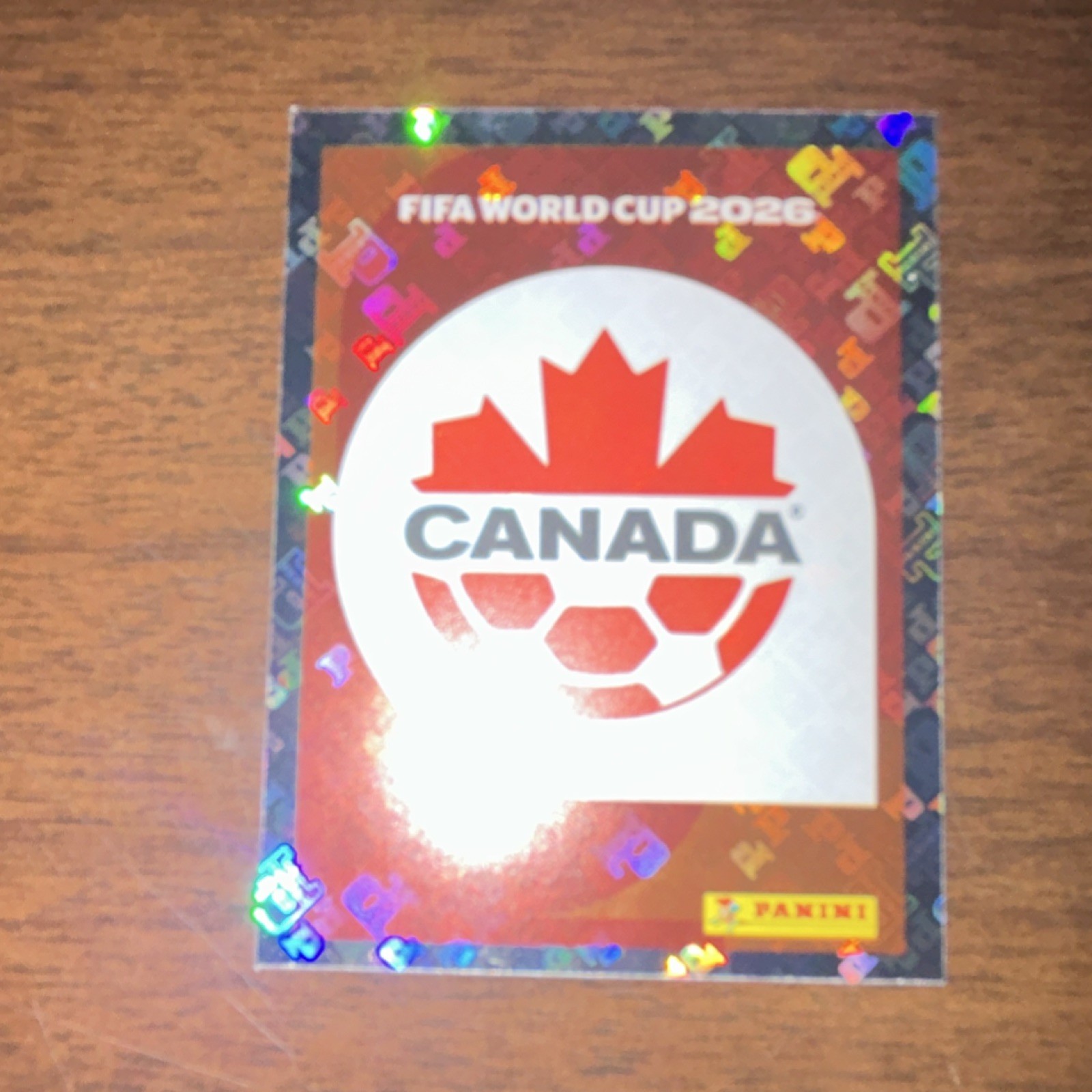 Panini FIFA World Cup 2026 Canada Sticker Trading Card #CAN 1 Soccer