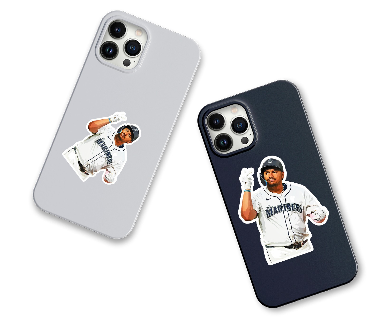 Josh Naylor Seattle Mariners Baseball Sticker Decal–Glossy Waterproof Vinyl Self