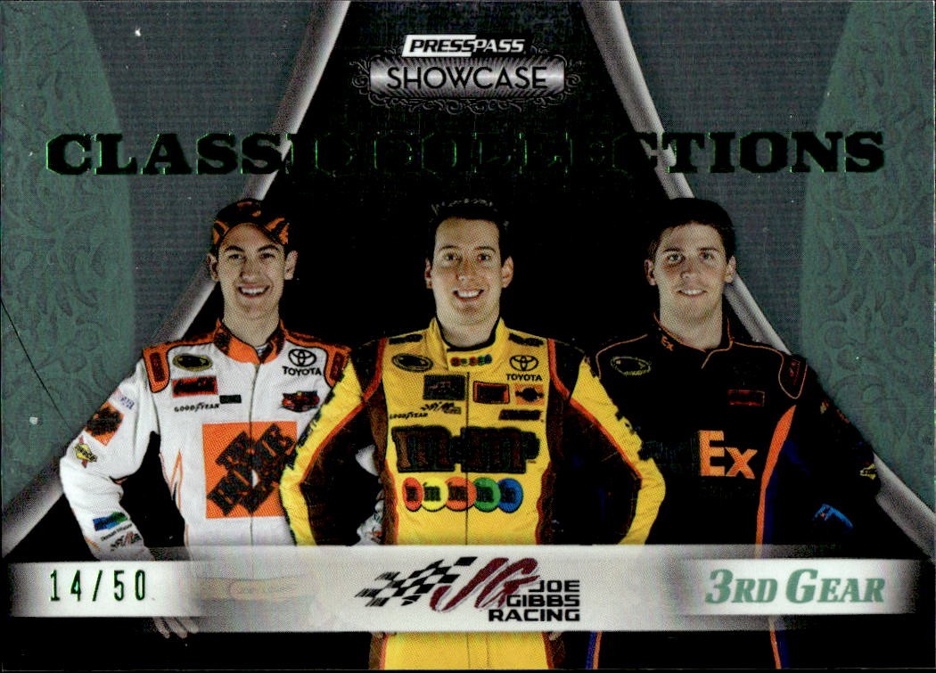 2009 Press Pass Showcase #30 Joe Gibbs Racing 3rd Gear #/50
