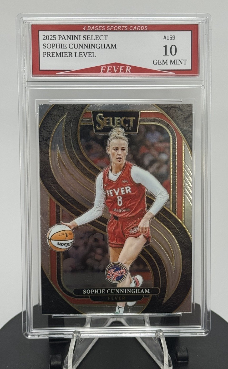 2025 Panini Select Sophie Cunningham Fever Premier Level #159 Gem Mint 10
