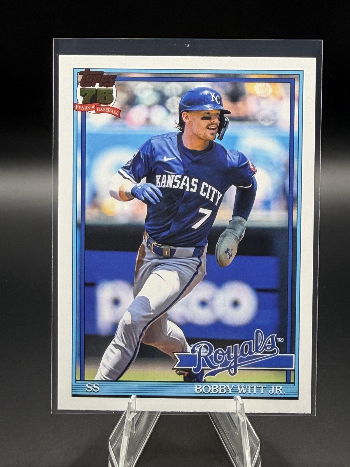 2026 Topps #T91-3 Bobby Witt Jr. 1991 Topps Baseball 35th Anniversary