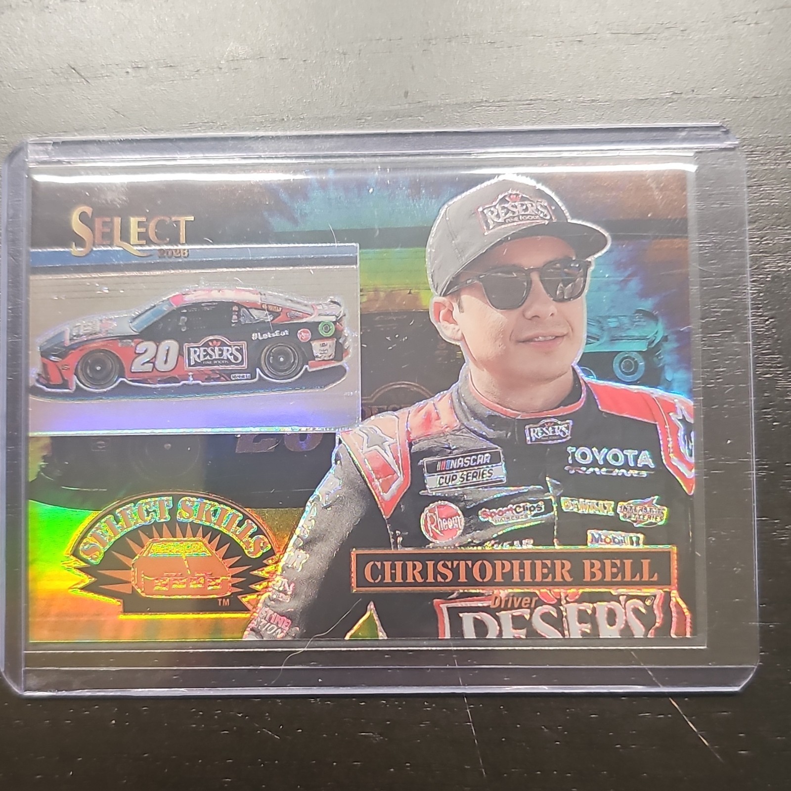 Panini 2026 Select Racing Select Skills Prizm Christopher Bell #6 NASCAR 14/25