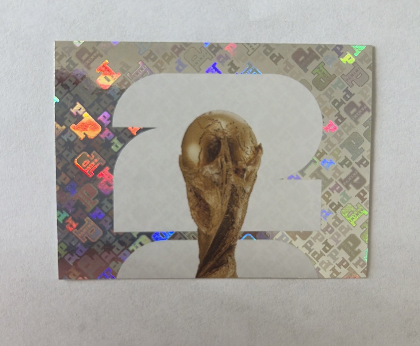 Panini FIFA World Cup 2026 Sticker FWC1 Trophy Top Holo Foil Rare