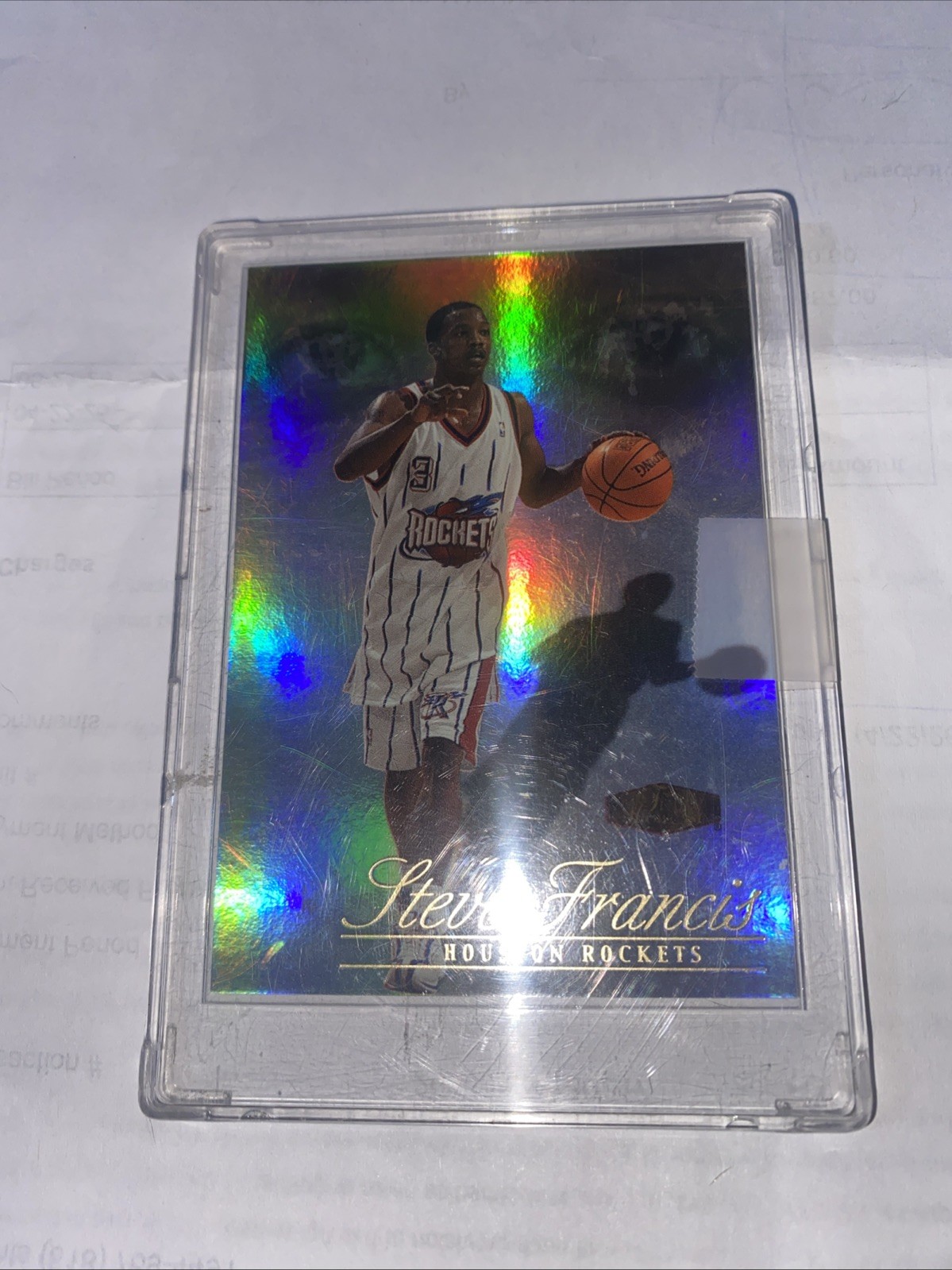 1999-00 Flair Showcase Rookie Showcase /2000 Steve Francis #114 Rockets!