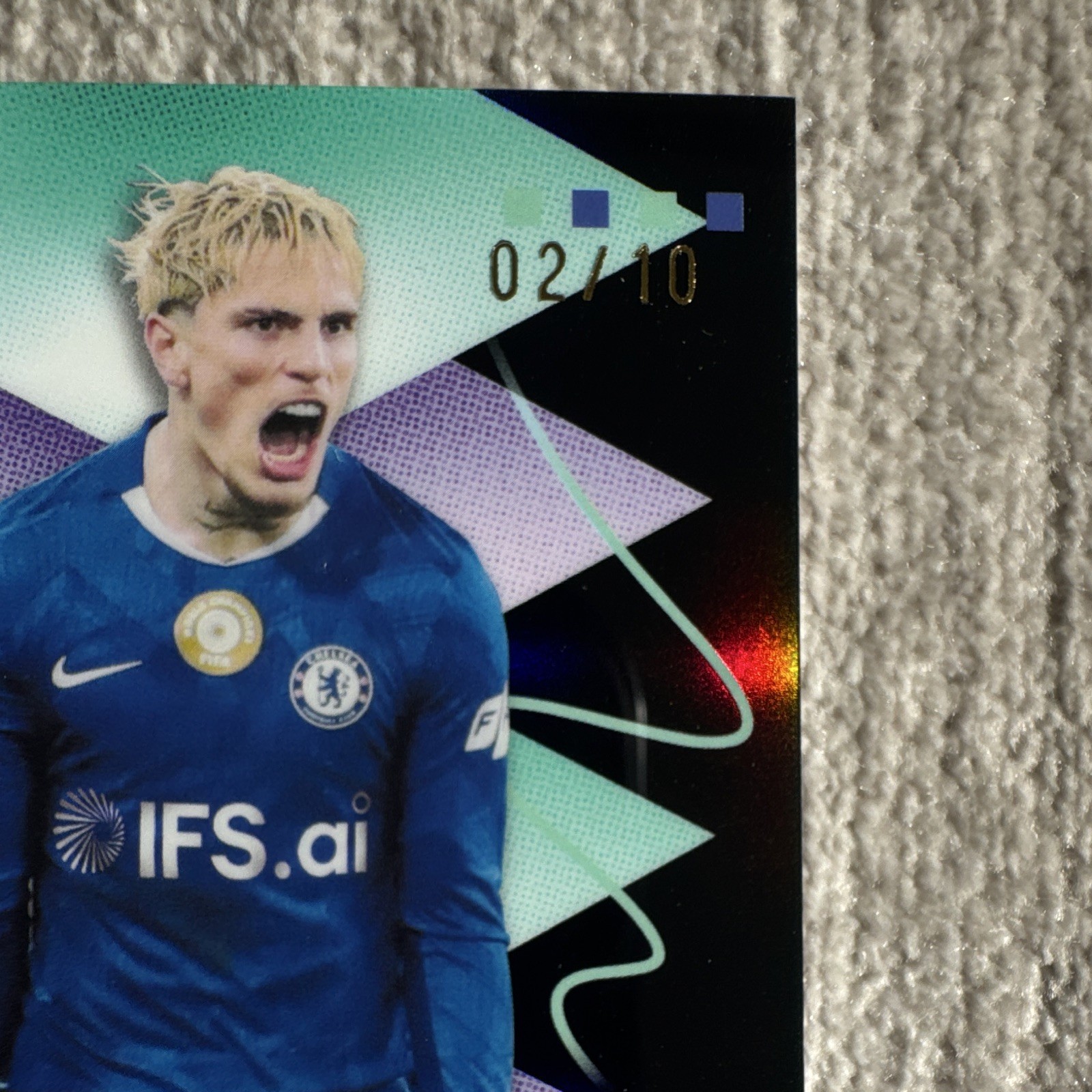Topps UEFA Champions League 2026 Finest Alejandro Garnacho Chelsea FC #575 /10