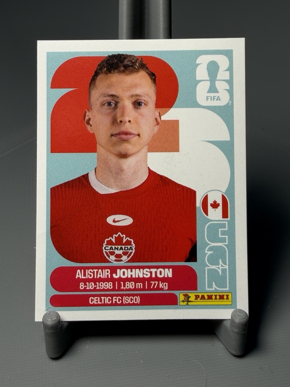 2026 Panini FIFA World Cup Stickers Alistair Johnston #CAN4 Canada