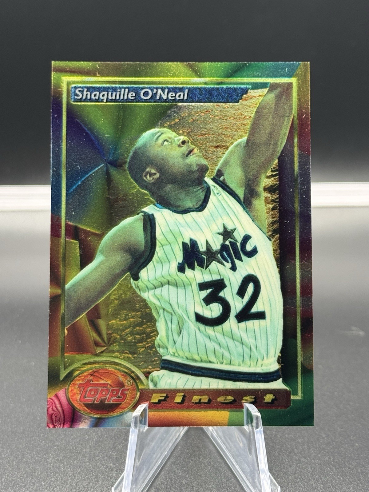 1993-94 Topps Finest Shaquille O’Neal #3 Card – 1st Year of Topps Finest SHAQ