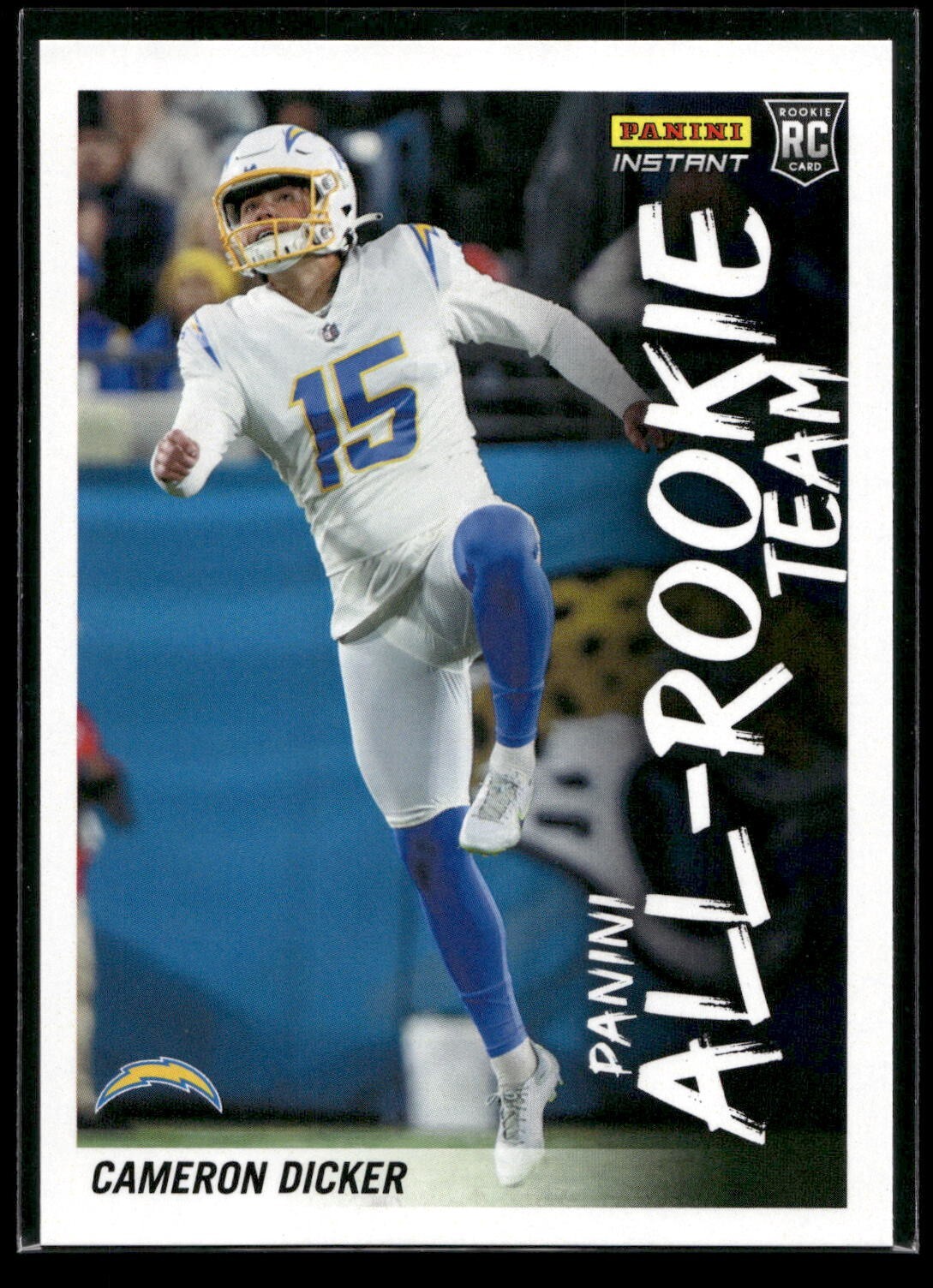 2022 Panini Instant Cameron Dicker ALL-ROOKIE TEAM 1/665 SP Chargers #ART-23 RC