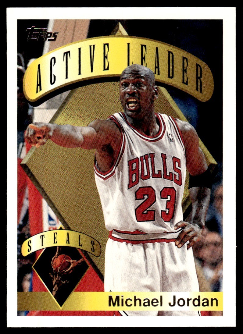 1995-96 Topps Michael Jordan Chicago Bulls #4