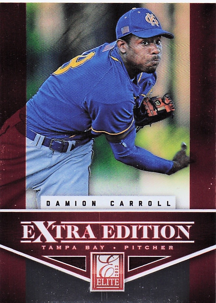 2012 Panini America, Inc. ELITE EXTRA EDITION DAMION CARROLL #68 TAMPA BAY