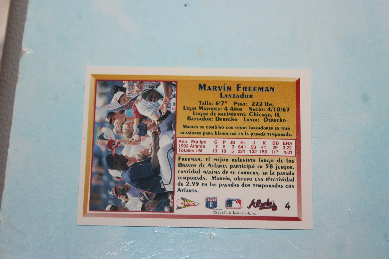 1993 Pacific Spanish Baseball Complete Finish Fill Your List Set U-Pick
