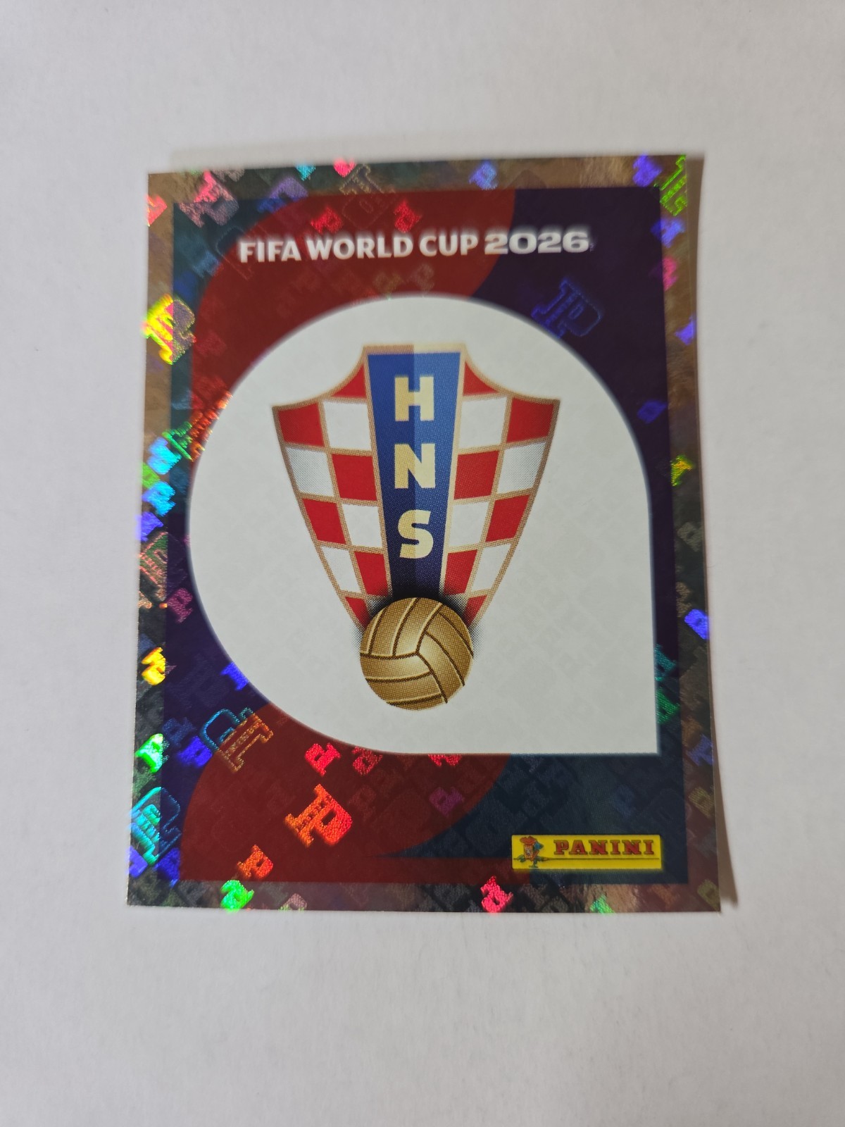 2026 Panini FIFA World Cup Sticker Croatia Team Logo #CRO 1 -US Edition