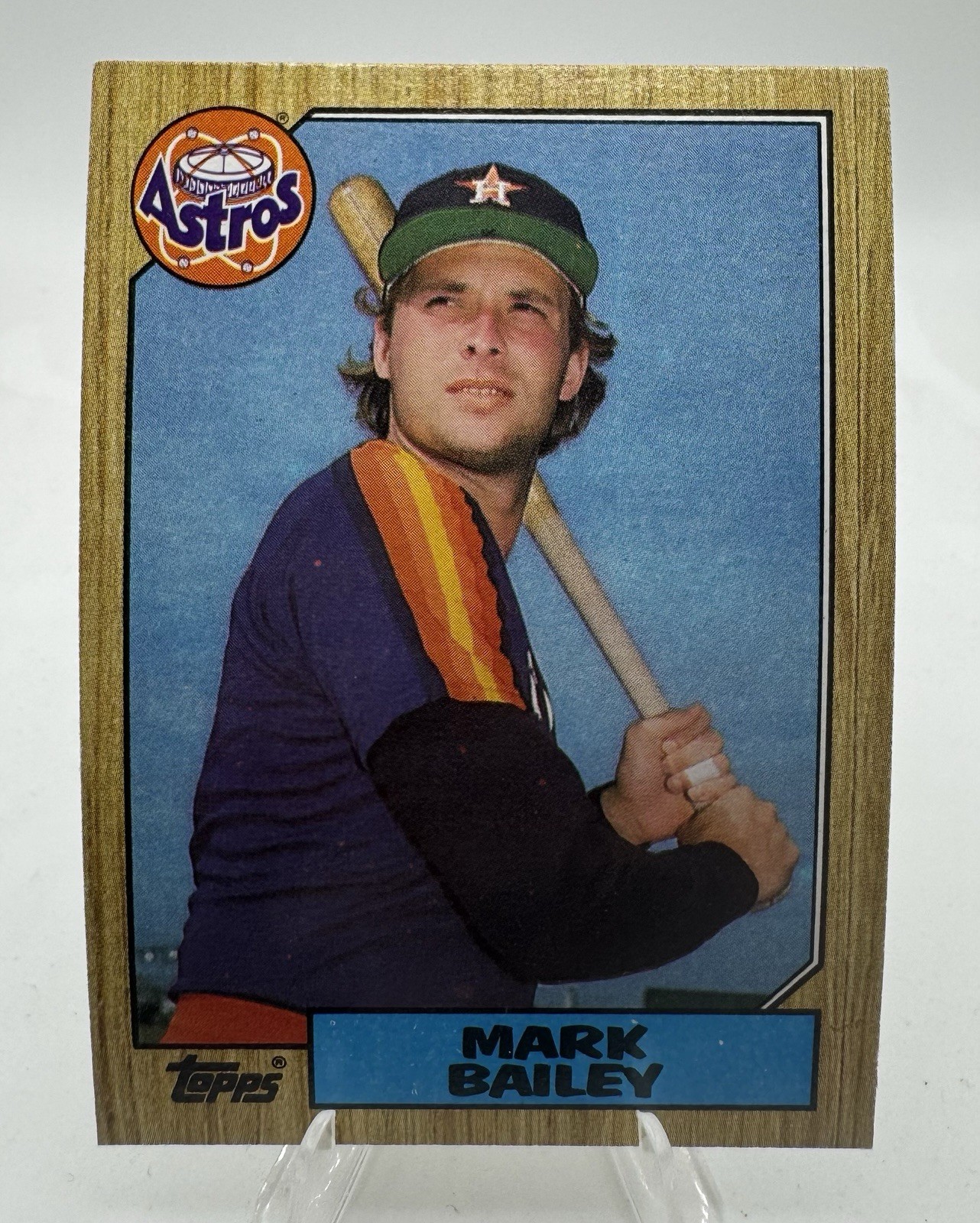 Mark Bailey Houston Astros #197 1987 Topps ⚾️