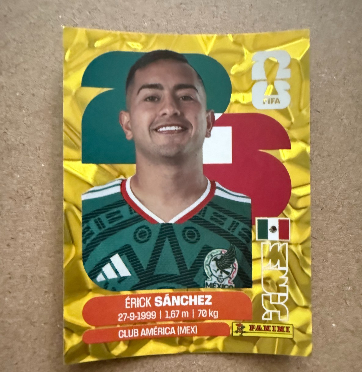 FIFA WORLS CUP 2026 PANINI GOLD FOIL Stickers – GROUPS A TO D – Pick yours