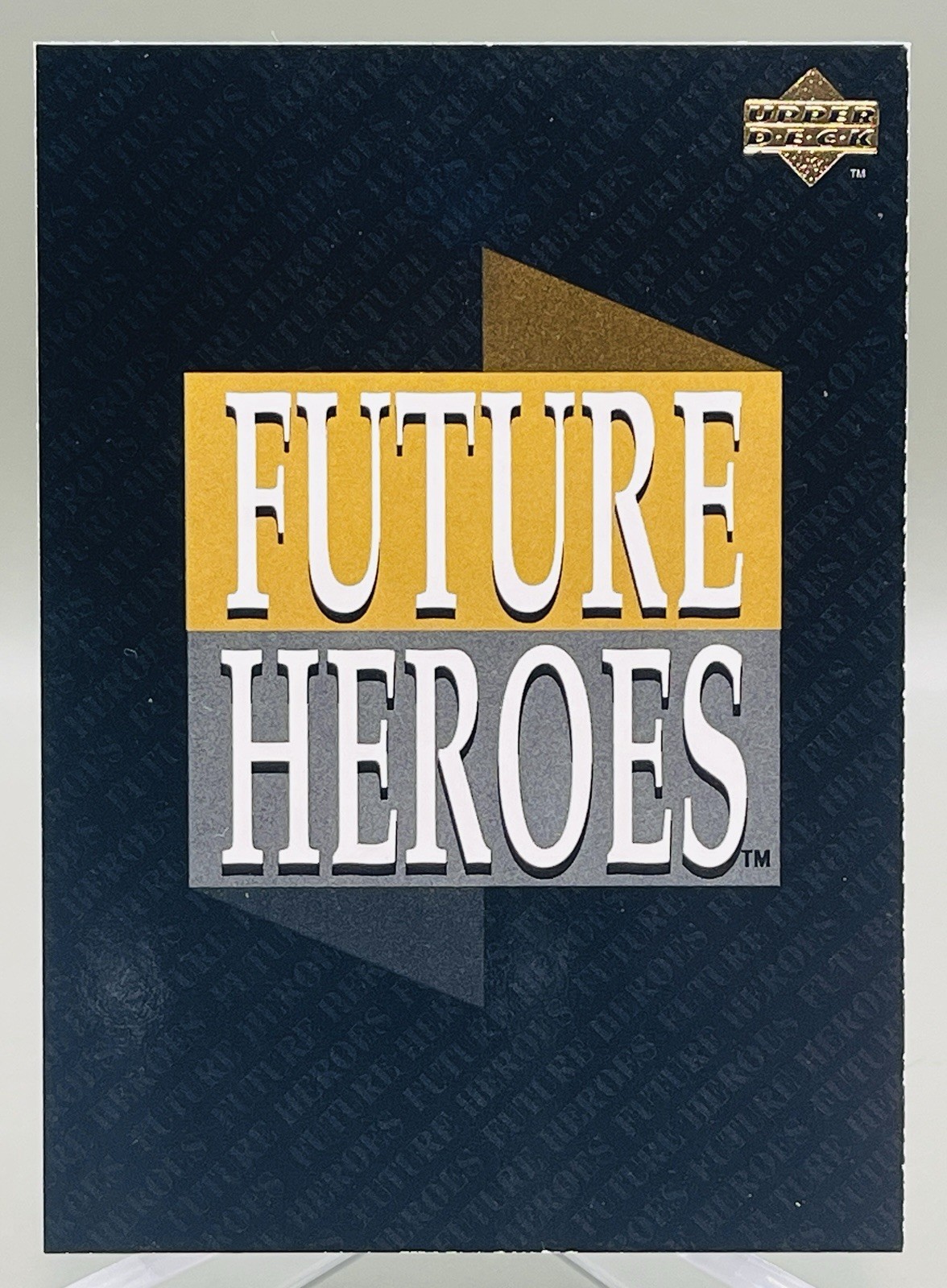1993 Upper Deck Header Card Future Heroes Baseball Card