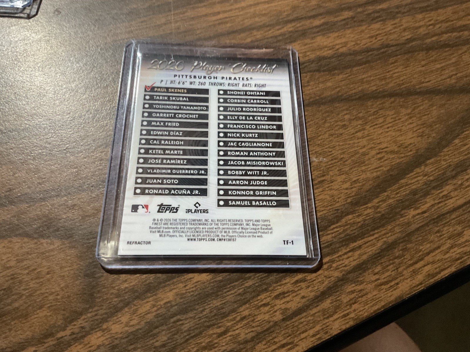 10 Topps Baseball Paul Skenes Pittsburgh Pirates 1 is a 2024 Topps Heritage PSA9