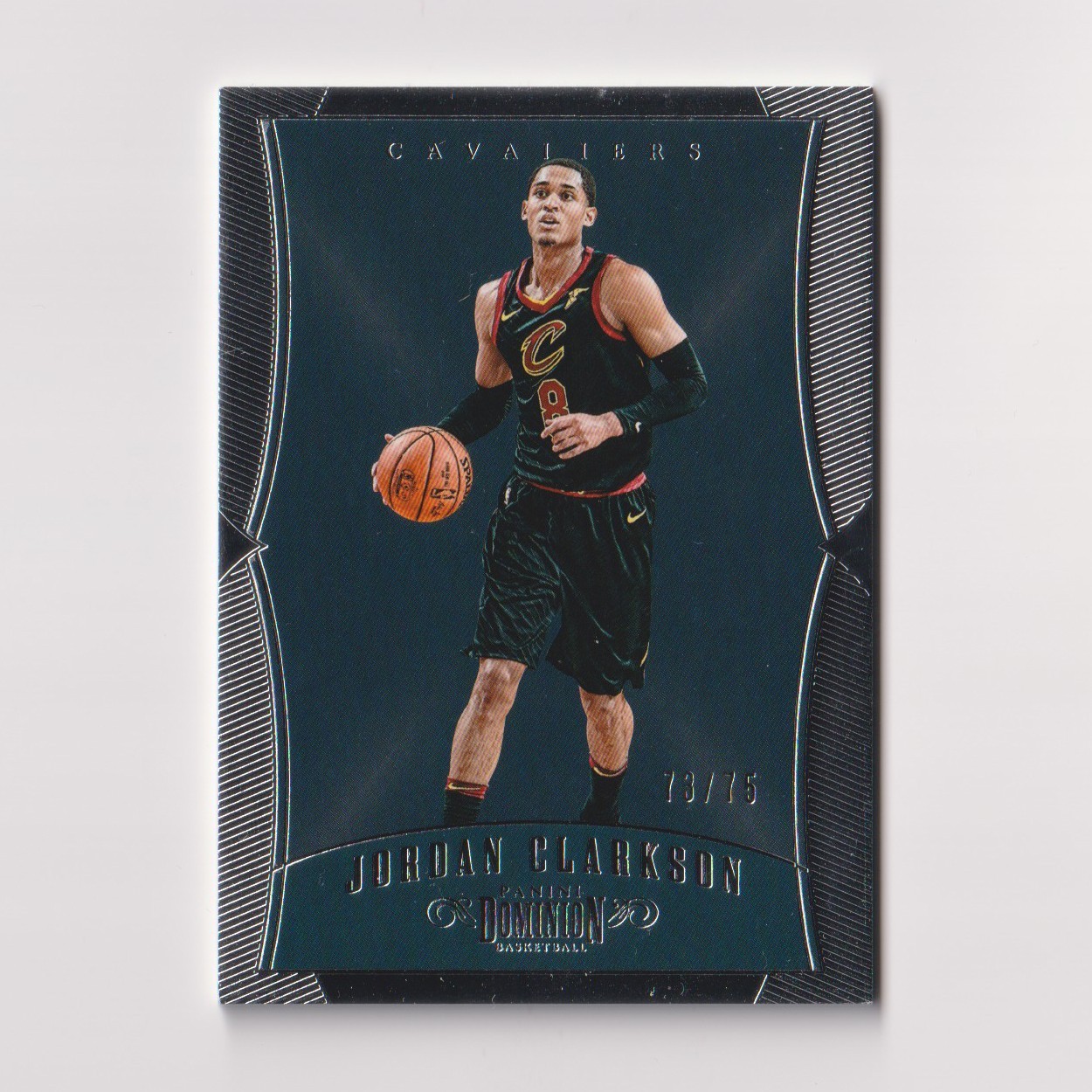 2017-18 Panini Dominion #54 Jordan Clarkson SN /75