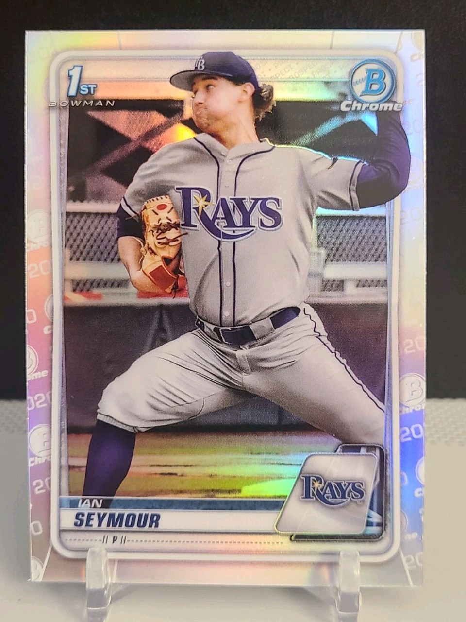 2020 Bowman Draft Chrome Ian Seymour Refractor #BD-96 1st Bowman RC