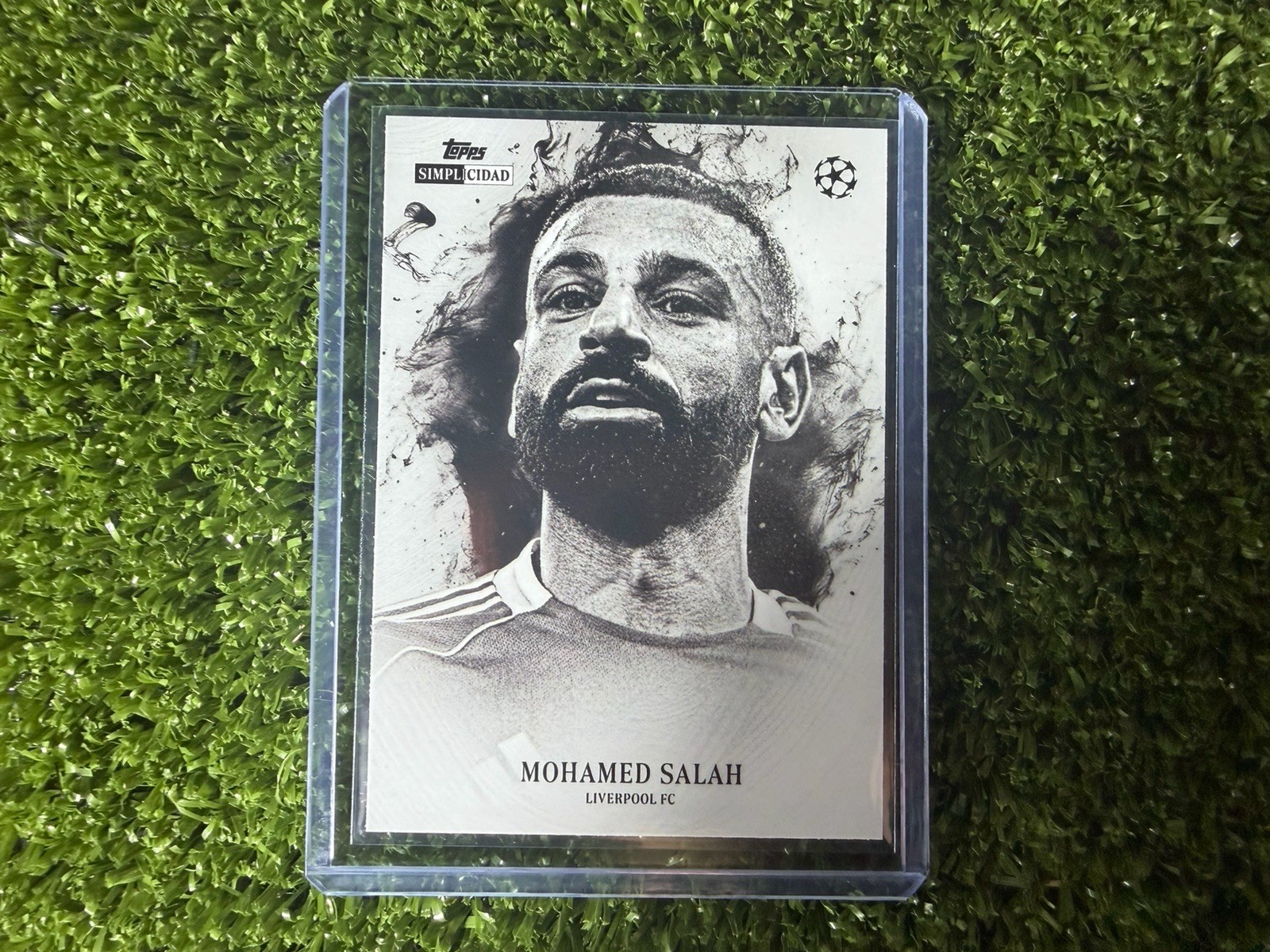 Mohamed Salah 2025-26 Topps Simplicidad UCL Retrato Liverpool
