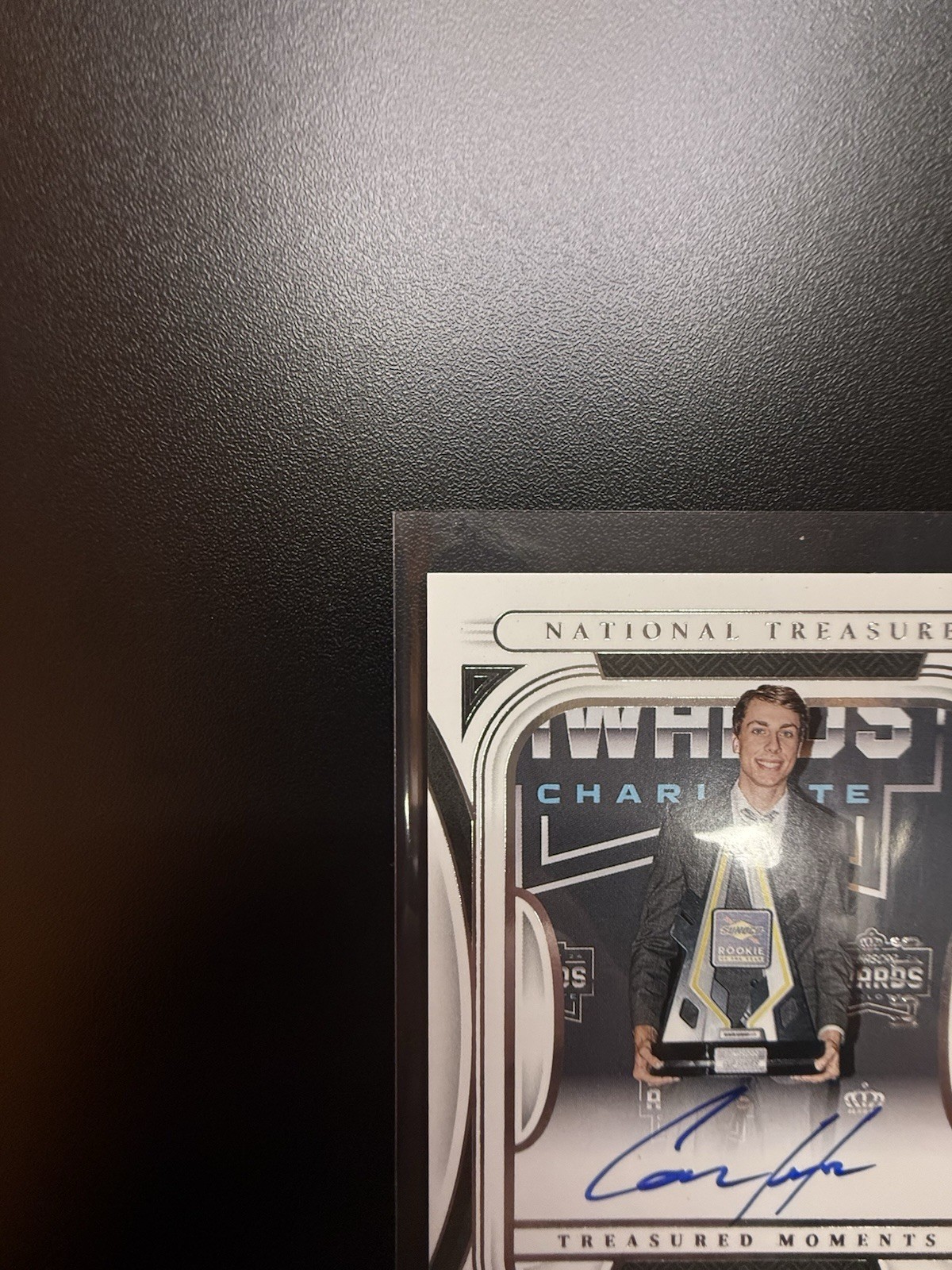 2025 Panini Treasures NASCAR Carson Hocevar Treasured Moments TM-CHR Auto 91/99